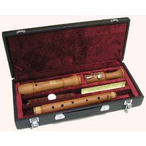  Hohner Professional Baroque Tenor C Pear Wood Recorder 