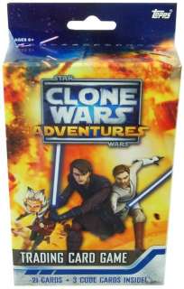 Star Wars Clone Wars Adventures Card Game Starter Deck  