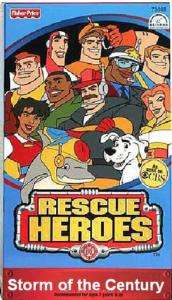 RESCUE HEROES Storm of the Century VHS 012236146711  