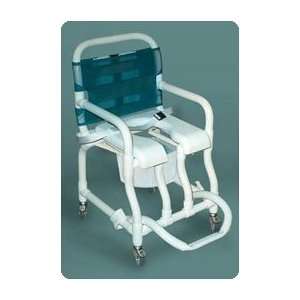  Shower/Commode Chair with Open Front Seat With Pail 