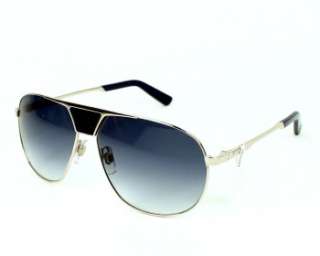ferrari sunglasses fr0082 silver metal with gradient blue lenses