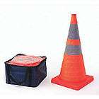 Jackson Safety 30633 Traffic Cone Collapsible, 28 In, PK2 G2