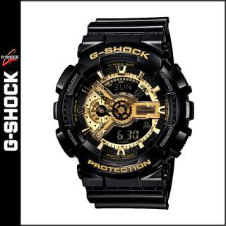 Casio G Shock Black x Gold Limited GA110GB GA 110GB 1A  