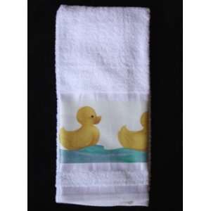  Hand Towel Ducks in a Row