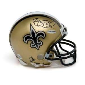  Reggie Bush New Orleans Saints Autographed Mini Helmet 
