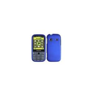 Samsung Gravity TXT SGH T379 Rubberized Texture Blue Snap on Cell 