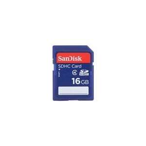  SanDisk 16GB Secure Digital High Capacity (SDHC) Flash Card 