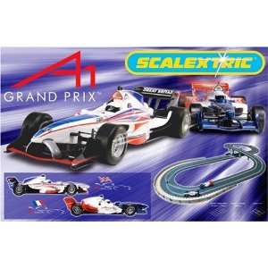  Scalextric 132 A1 Grand Prix Slot Car Race Track Set 