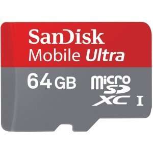 Mobile Ultra 64 GB microSD Extended Capacity (microSDXC)   1 Card 