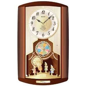  Seikos Melodies in Motion Clock #QXM143BRH Home & Garden