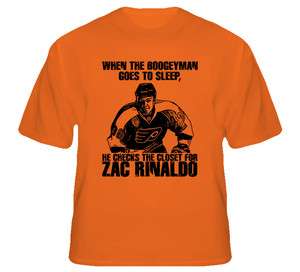 Zac Rinaldo Philly Tough Guy Fighter Hockey T Shirt  