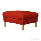 New IKEA Karlstad Footstool Ottoman Cover Korndal Red  