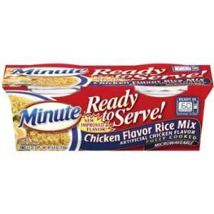 Minute Ready to Serve Chicken Flavor Rice Mix 2   4.4 oz cups (Pack of 