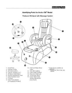 Arctic 700 Pipeless Spa Pedicure Chair Massage SALE $$$  