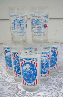 Pepsi Lima Ohio Bicentennial glasses tumblers 1976  