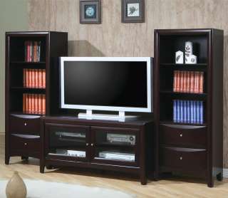 Madison 3 Pcs TV Stand and Media Tower Wall Unit