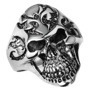  Stainless Steel Casting Skulls Ring SIZE 14 Jewelry