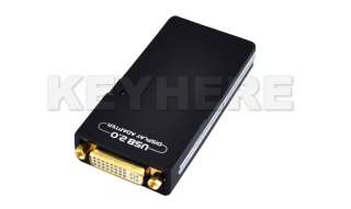 USB To VGA/DVI/HDMI Multi Display Adapter Converter,239  