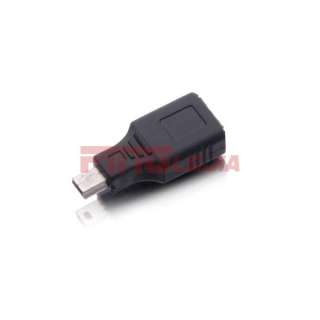 USB 2.0 A Female To Mini B 5 Pin Male Adapter Converter for  Phones 