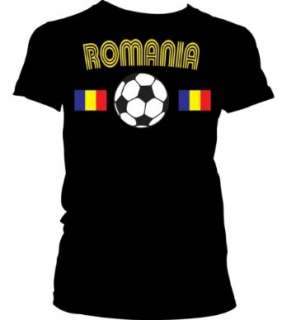   Soccer Juniors T shirt, Romanian National Pride Juniors Shirt