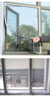   Mosquito Door Window Net Netting Mesh Screen Sticky Velcro Tape  