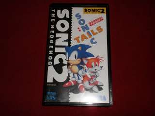 Sonic the Hedgehog 2 RARE Promo VHS Tape from Japan NOT SOLD IN 