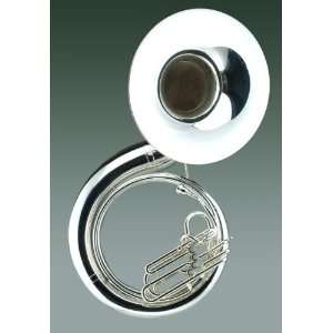    Dynasty M890 4 Valve Bbb Sousaphone In Silver Musical Instruments