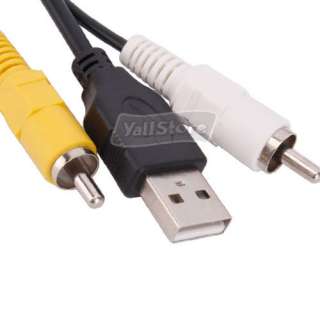 USB+AV CABLE For NIKON CoolPix L11/L12/L14 /L15/L16/L18  