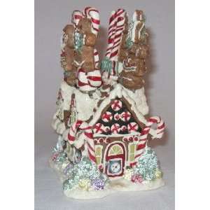   Gingerbread House & Set of 4 Cheese Spreaders 