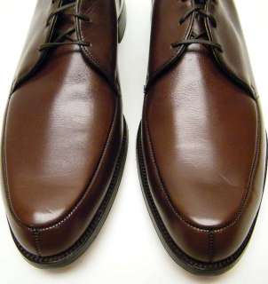MENS NEW VTG BRITISH WALKERS BROWN OXFORD DRESS SHOES 12 A 12A MADE IN 