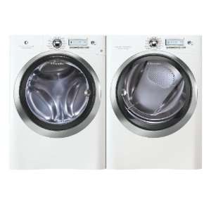   Steam Front Load Washer and Steam Electric 8.0 Cu Ft Dryer Set