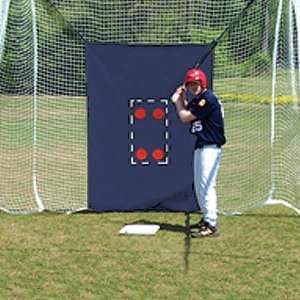 Fisher Baseball Strike Zones / Net Savers BLUE W/ ORANGE STRIKE ZONE 