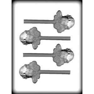 Cherub sucker Hard Candy Mold 3 Count  Grocery & Gourmet 