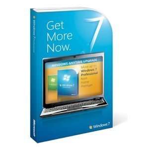 Microsoft Windows 7 Anytime Upgrade [Home Premium to Professional] 7KC 