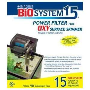  Bio System Aquarium Filter Plus Power Skimmer (up To 15 