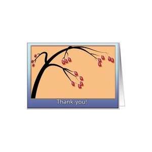  Thank you Note Card (Blank card) Card Health & Personal 