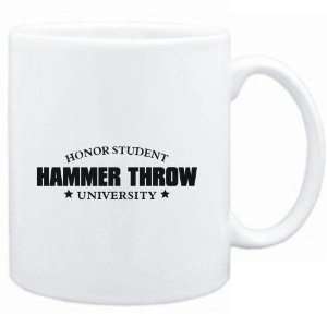  Mug White  Honor Student Hammer Throw University  Sports 