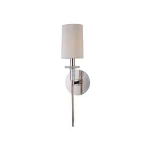   Candle Torchiere Wall Sconce Lighting, 1 Light, 60 Watts, Nickel