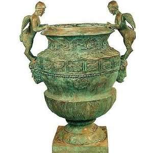    Metropolitan Galleries SRB991336 Satyr Urn Planter
