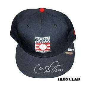  Ironclad Baltimore Orioles Cal Ripken Jr. Signed HOF Cap w 