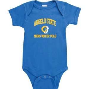   Rams Royal Blue Mens Water Polo Arch Baby Creeper