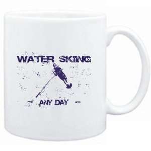  Mug White  Water Skiing any day  Sports Sports 