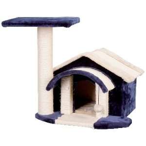 Whisker World Feline Townhouse   Indoor Cat House with Perch 