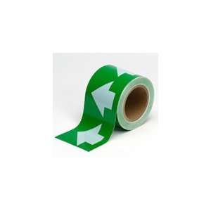 Arrow Tape (White on Green; 1 x 30 yds) [PRICE is per ROLL]  