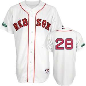  Jersey Adult Majestic Home White Authentic Boston Red Sox Jersey 