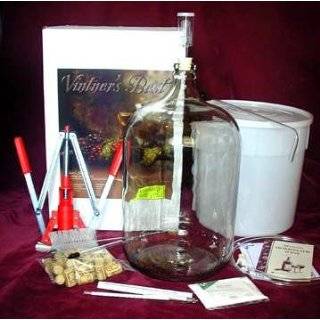 Deluxe Wine Making Kit (High Quality and Durable Wine Kit) by Strange 