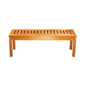  Achla Designs Backless Bench, 4 Foot Patio, Lawn & Garden